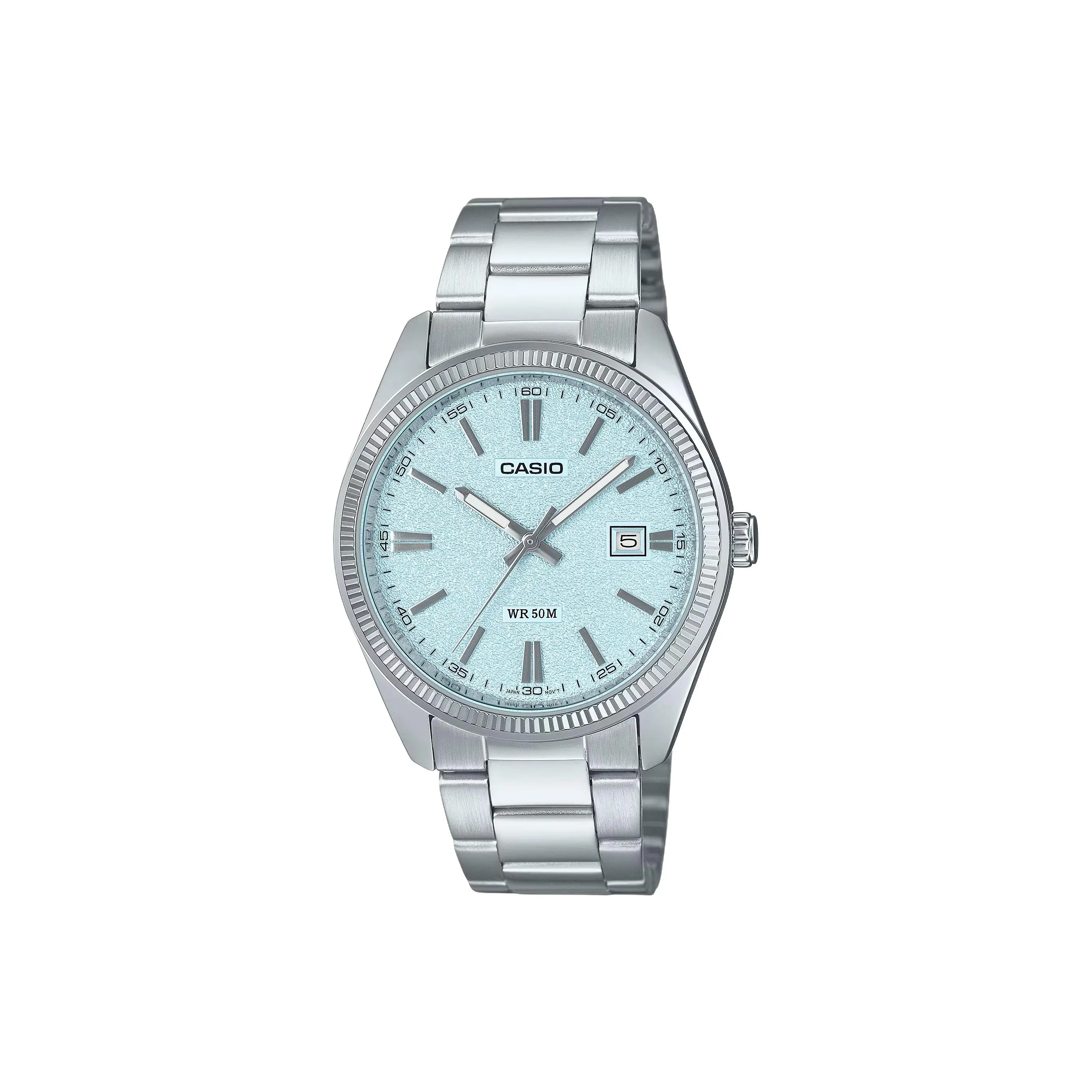 CASIO G SHOCK Collection Кварцевый механизм Нержавеющая сталь Ремешок Часы Мужские Синий циферблат