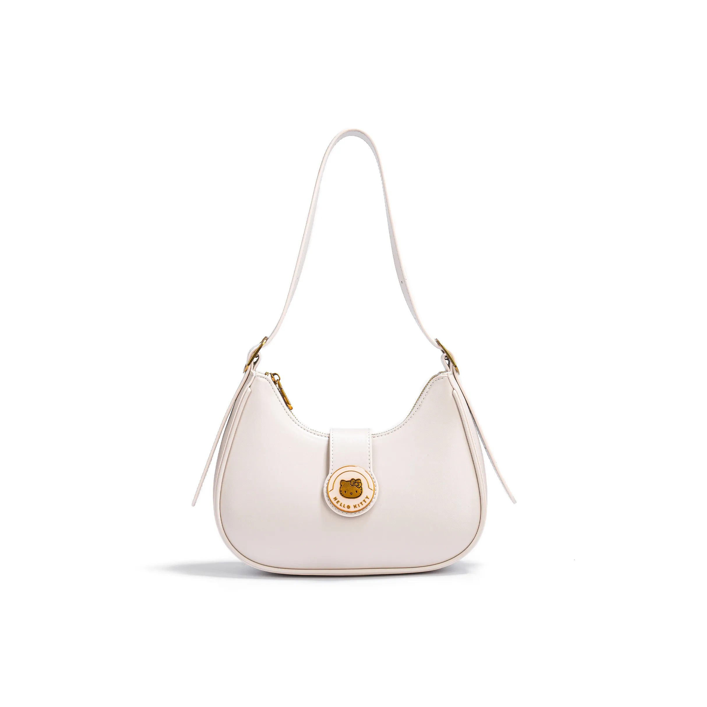 Sanrio Hello Kitty PU (полиуретан) Сумка через плечо Женская Экрю
