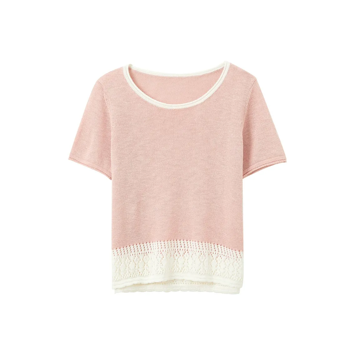 3COLOUR Светло-розовый Женский Трикотаж