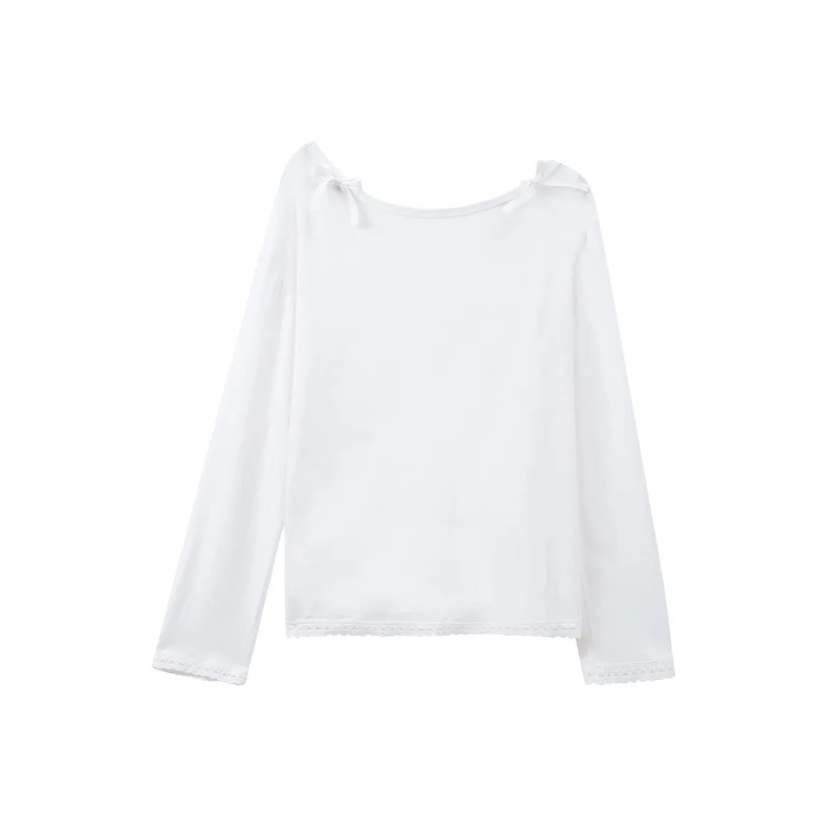 SUSANSAN Белые Женские T-рубашки