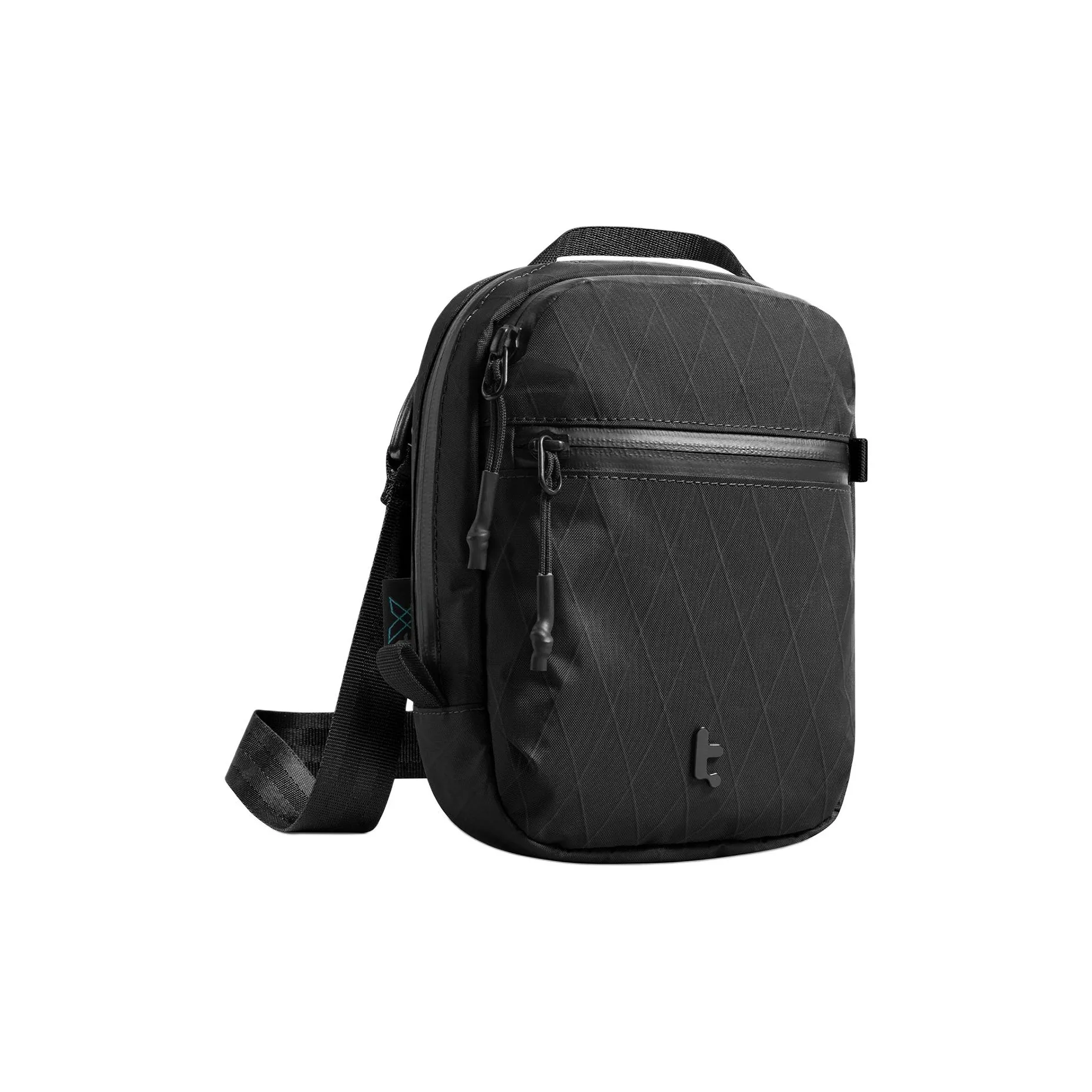 Tomtoc Нейлоновая сумка через плечо маленькая мужская многоцветная