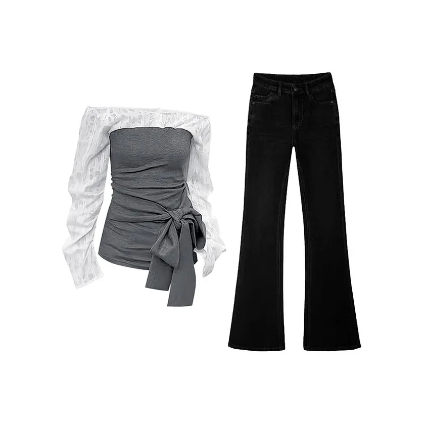 MARIE·COCO Топ и Брюки Женские Повседневные Костюмы