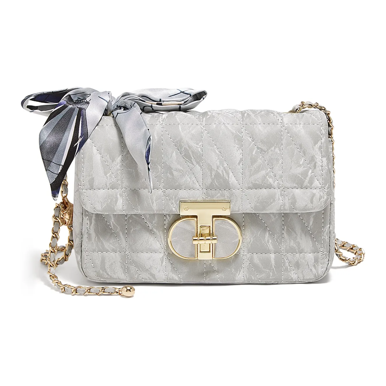 FOXER Сумка через плечо из синтетической кожи женская светло-синяя