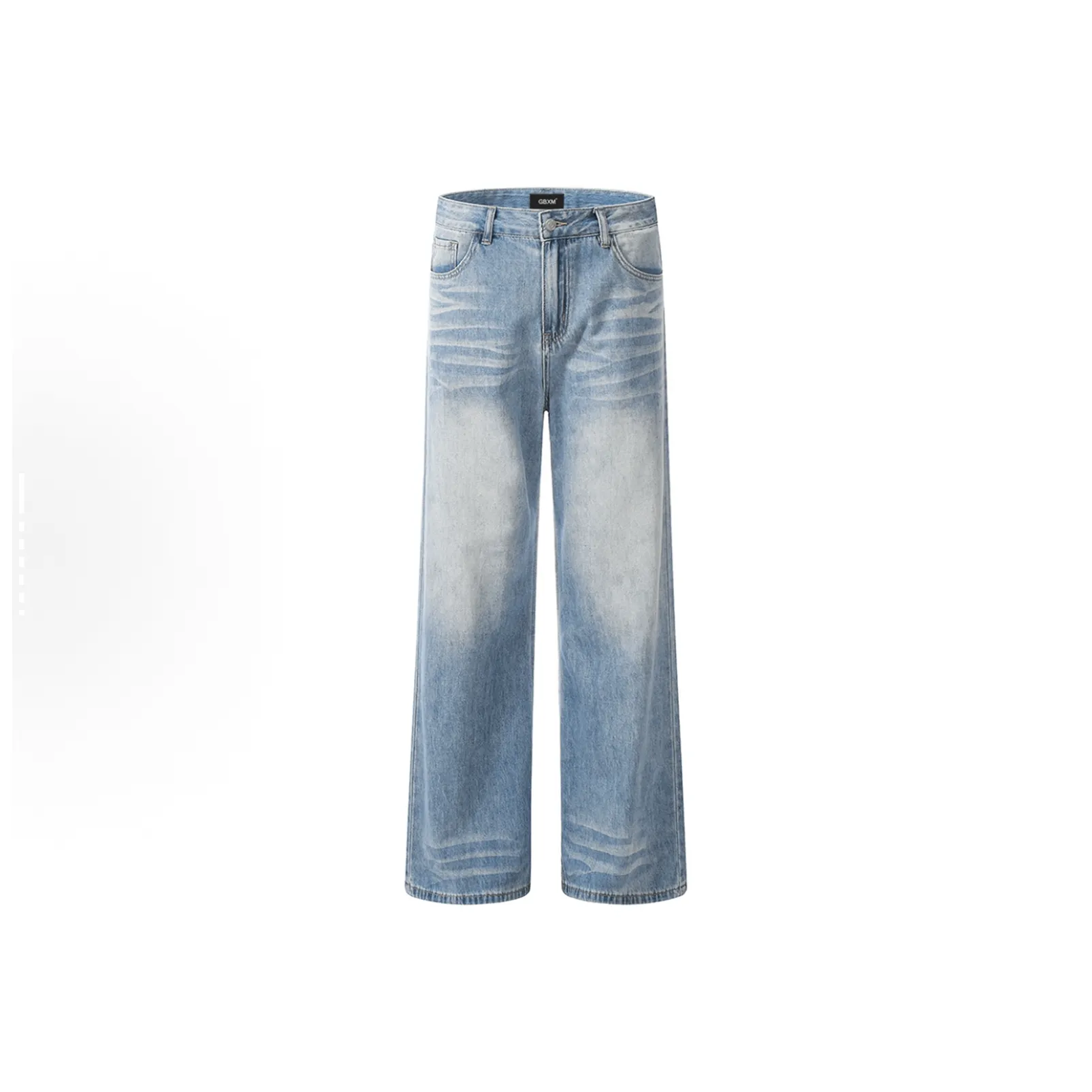 HSWLD Светло-синие унисекс джинсы