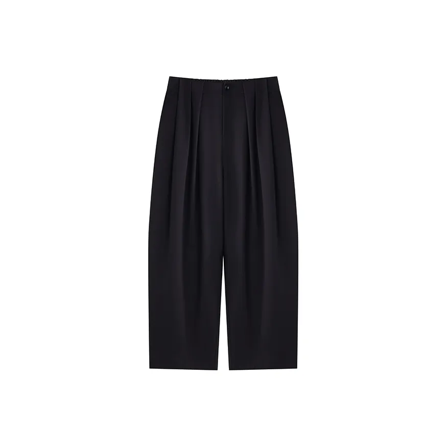 OPICLOTH Черные Унисекс Повседневные Штаны