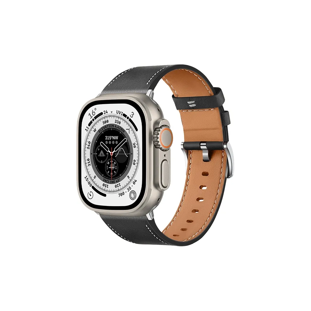 TUOMASI Ремешок Apple Совместимость Натуральная кожа Материал Apple Iwatch10 9 8 7 6 5 4