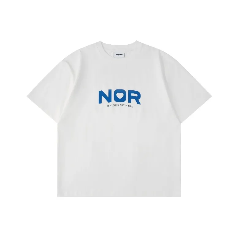 Norybrand Сердце Слоган T-рубашка Унисекс