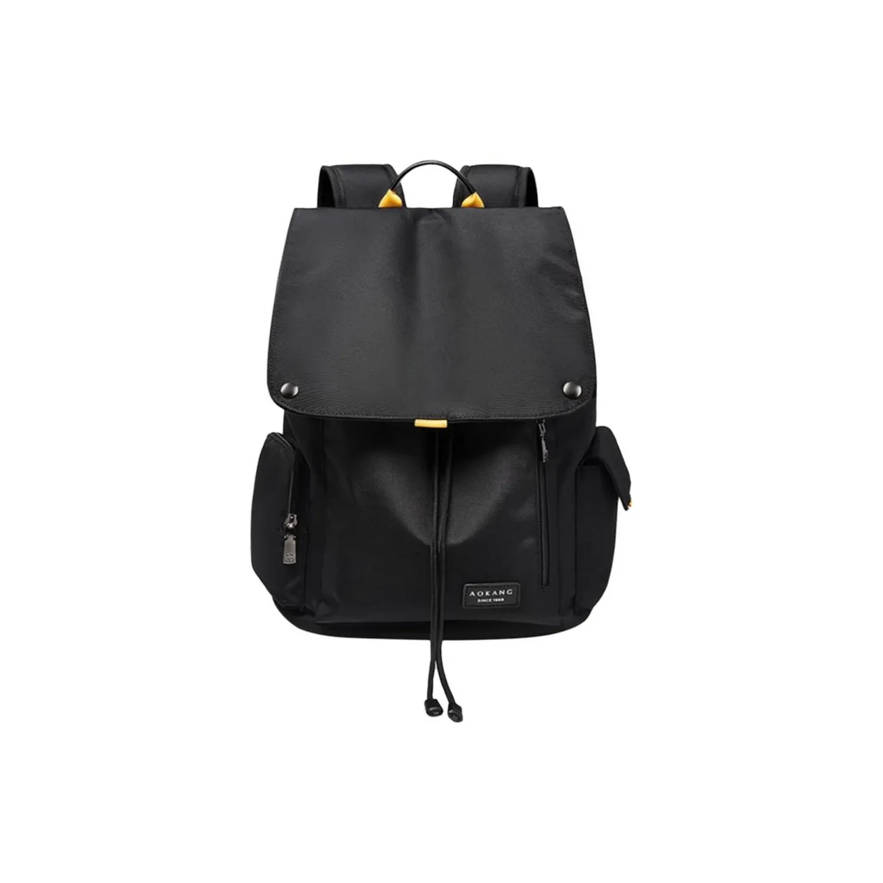 AOKANG Ткань Рюкзак Ноутбук Сумка Для Бизнеса Путешествия Большой Унисекс Классический Черный