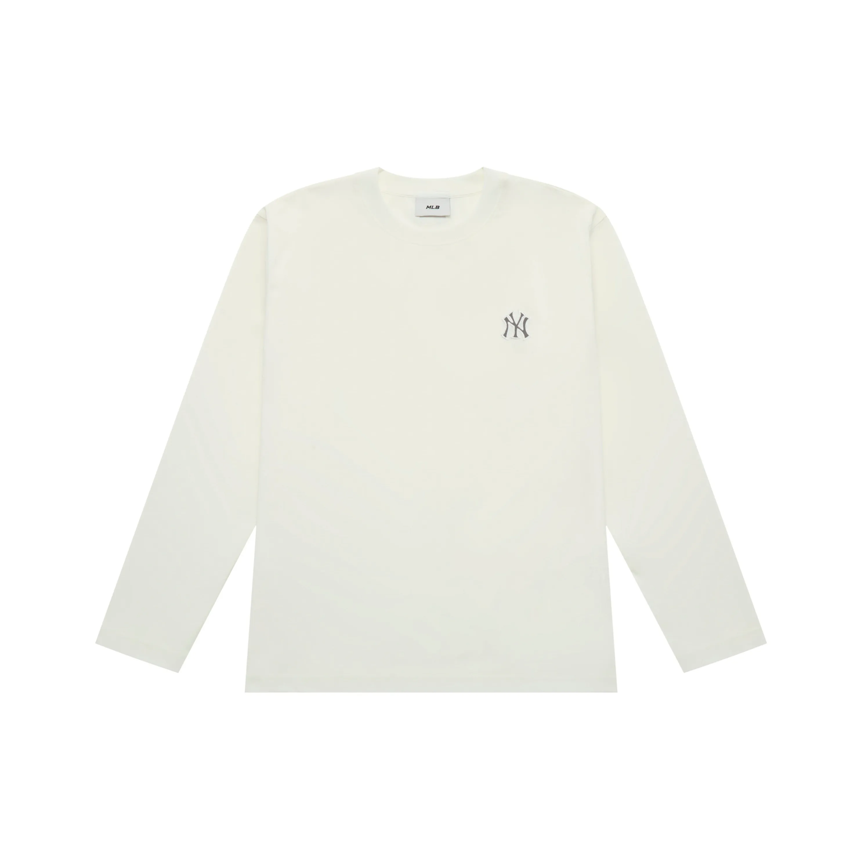 Mlb Base Logo New York Yankees Basic Collection 25FW Длинный рукав T-рубашка Унисекс Стандарт