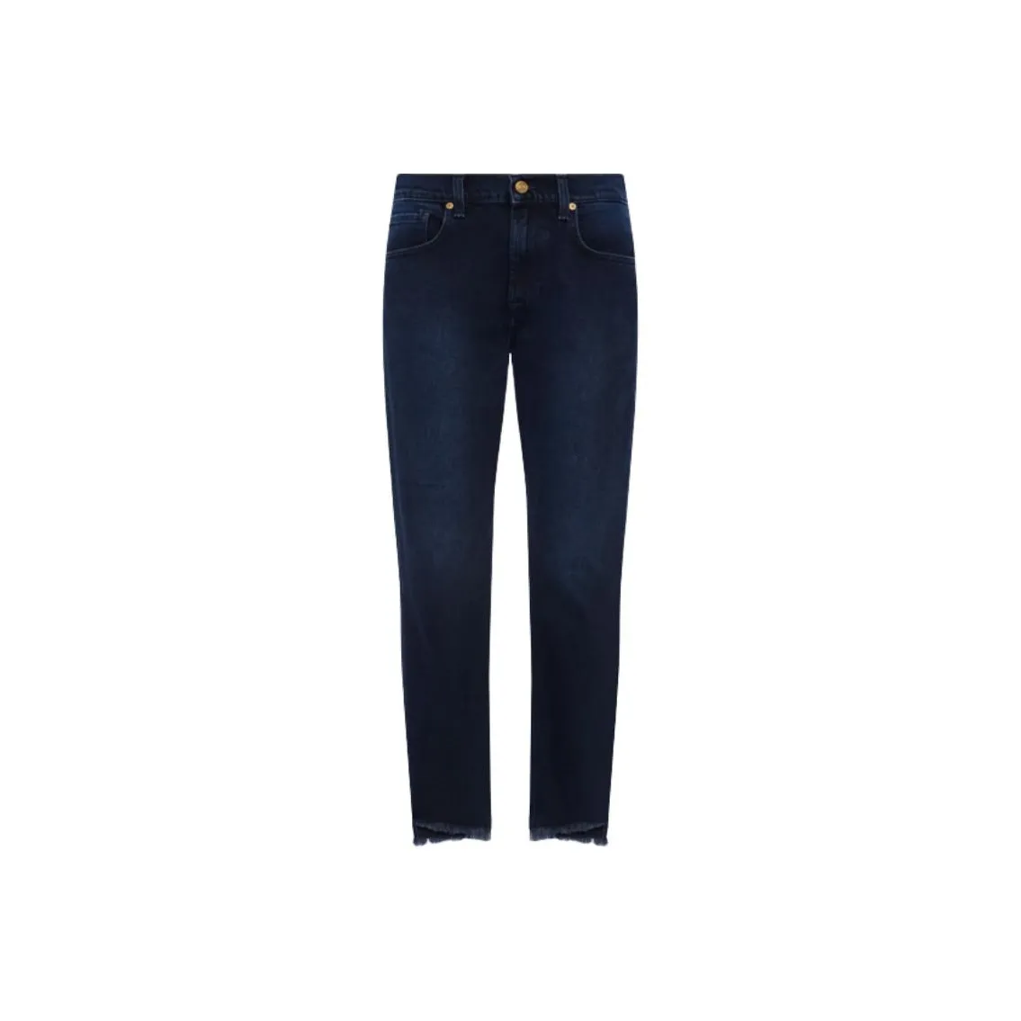 7 FOR Все MANKIND Джинсы прямого кроя Boyfriend длина на щиколотку женские