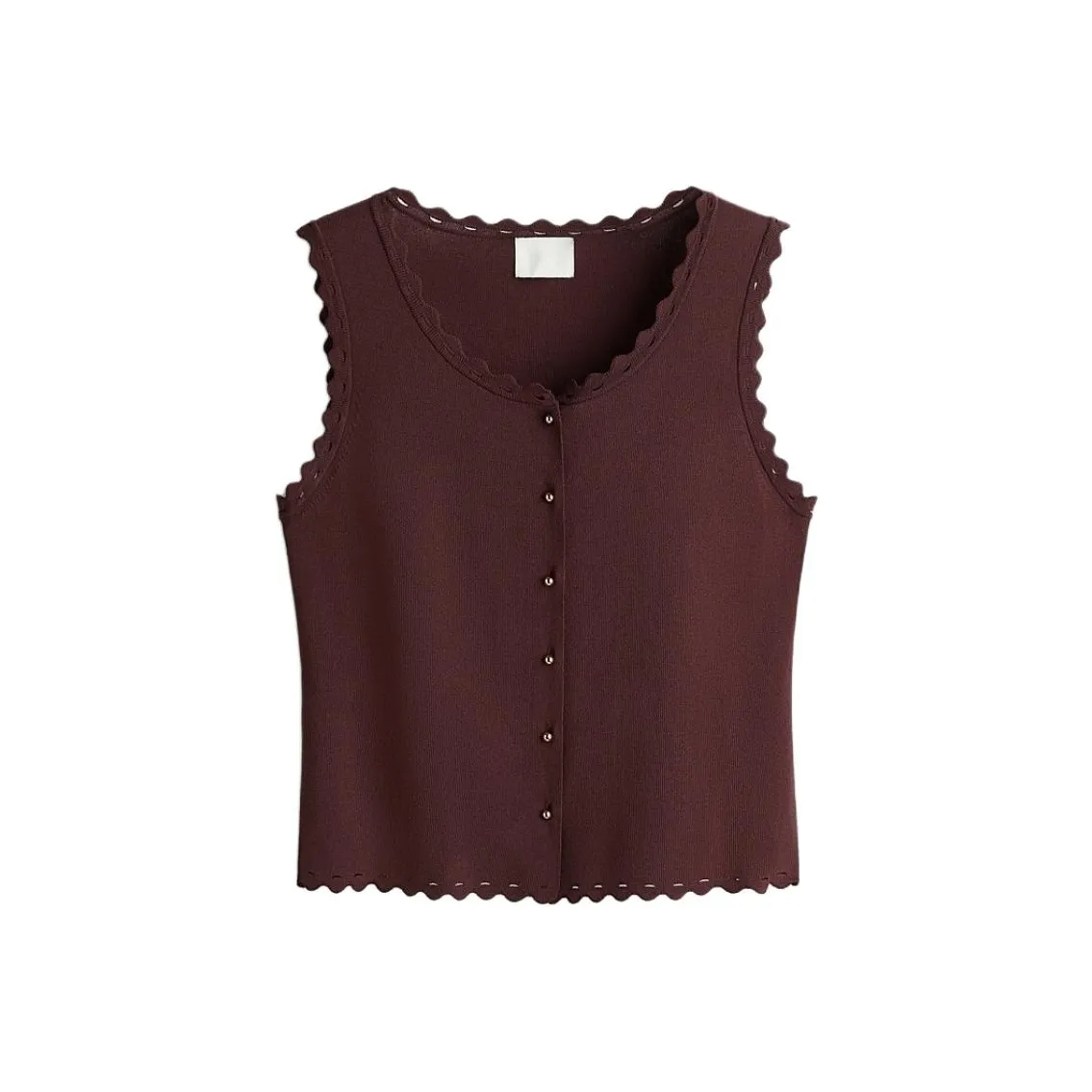 H&M Бургунди Женский жилет