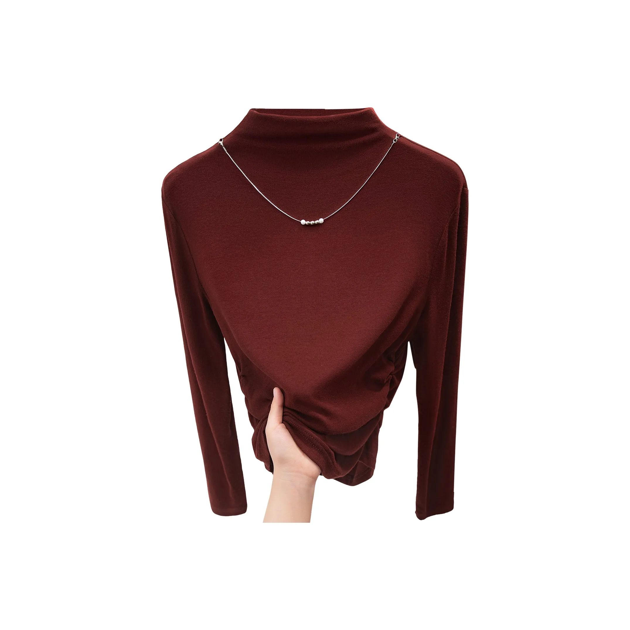 SIBAISHE Анкора Красная Женская T-Рубашка