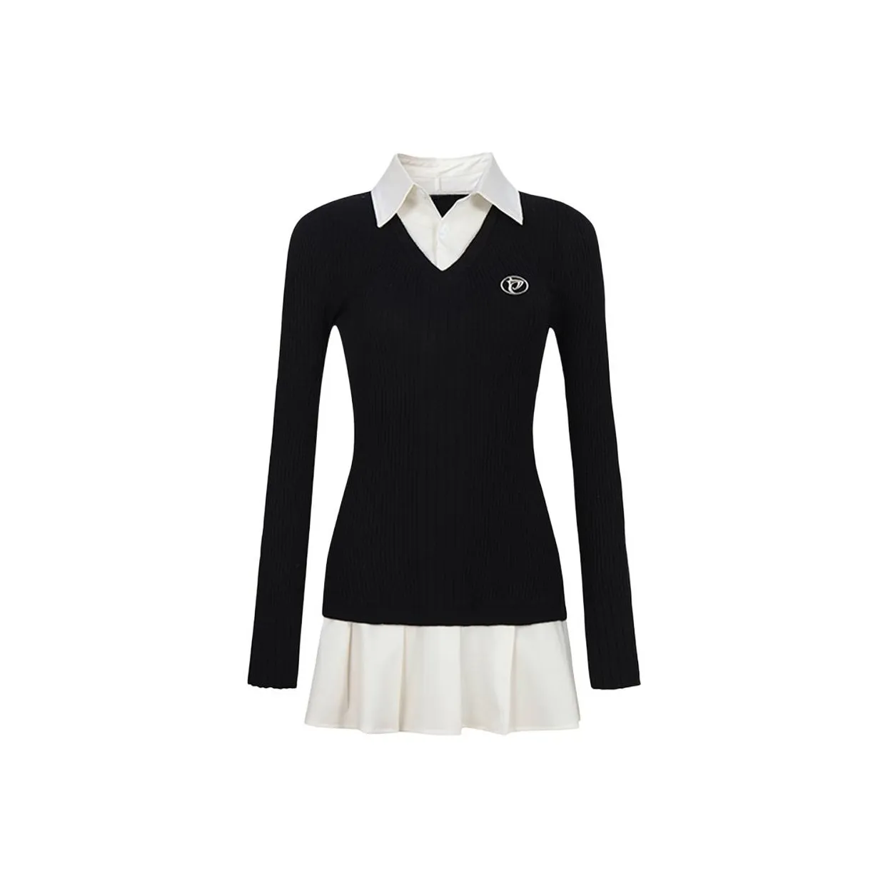 BELOVED STARRY Длинное платье с длинными рукавами женское