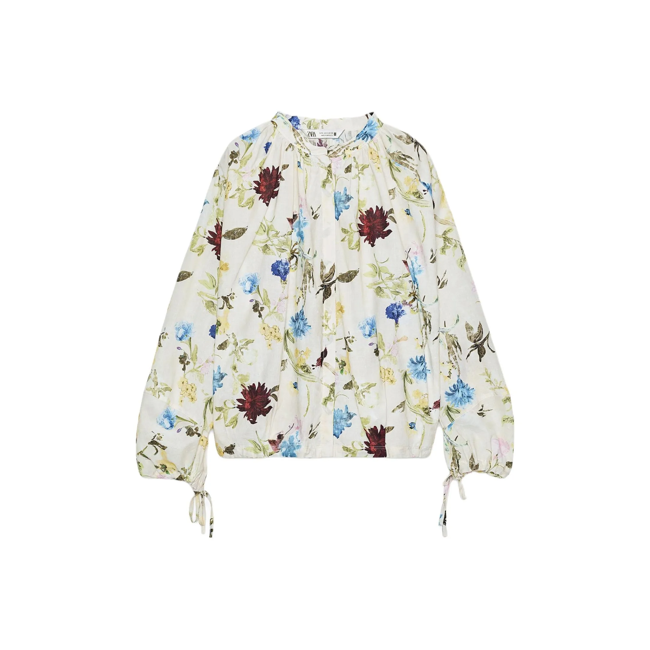 ZARA ZW Series Белые Женские Рубашки