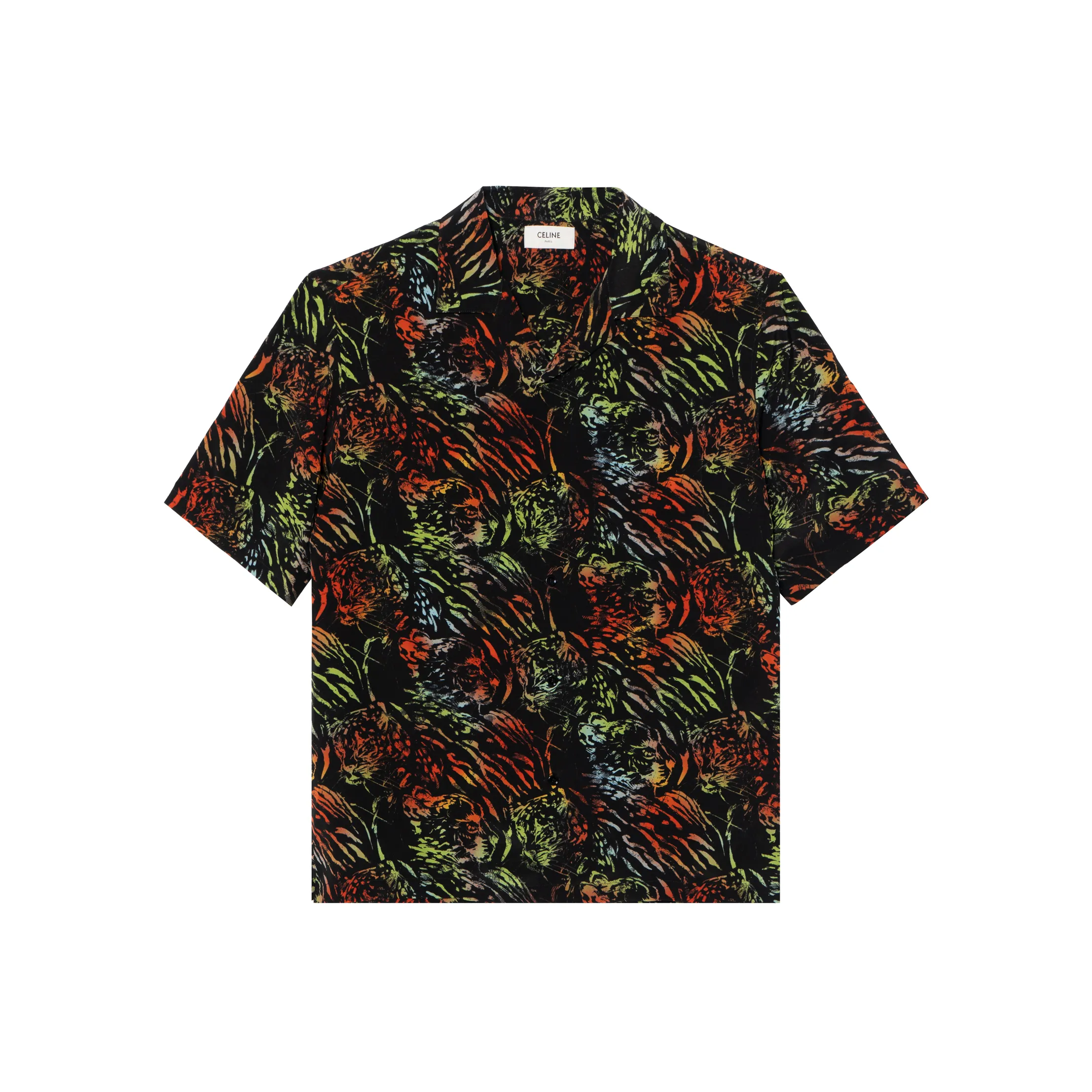 CELINE SS23 Рубашка Мужская Многоцветная