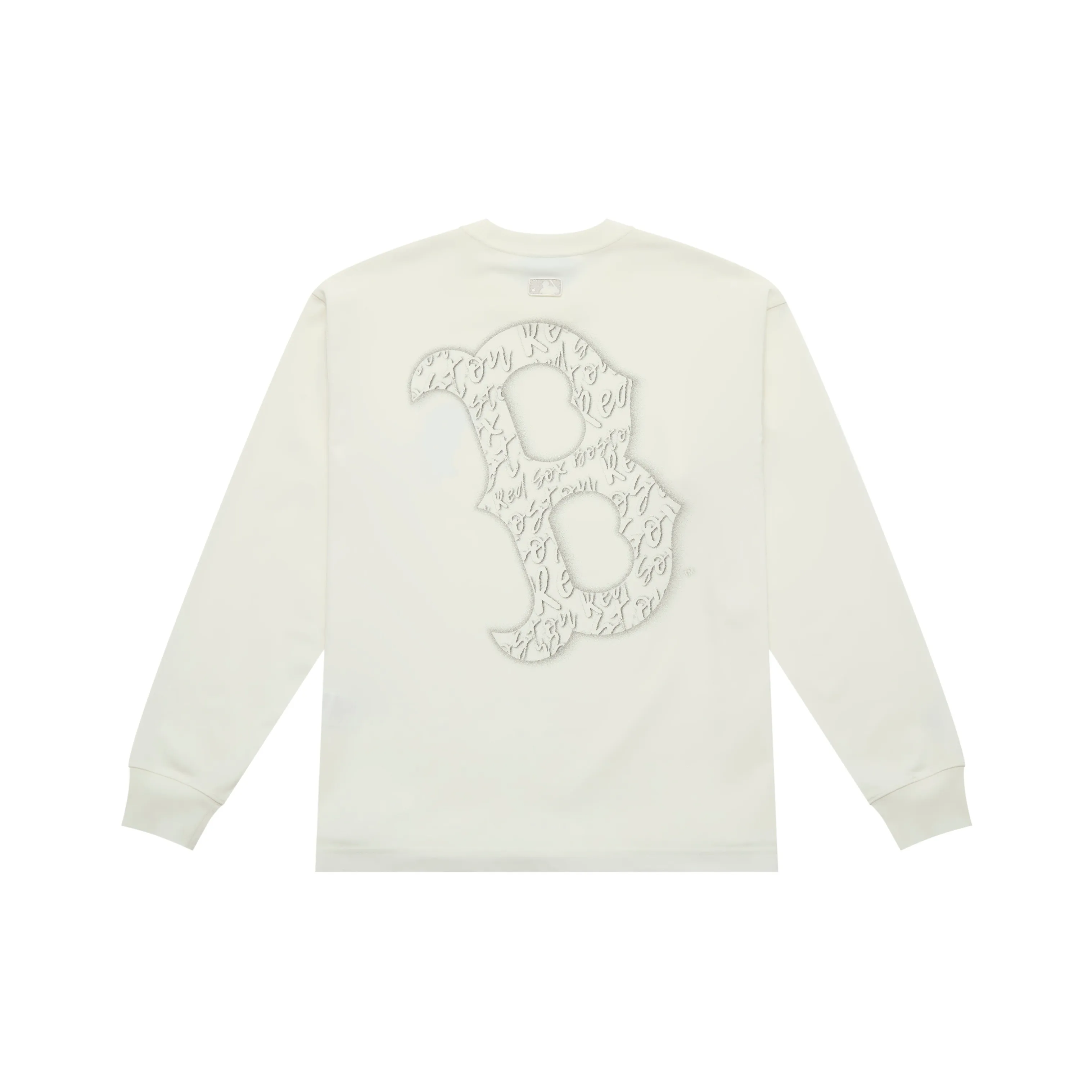 MLB Boston Red Sox Basic Collection 25FW T-Shirt Унисекс Айвори Белый