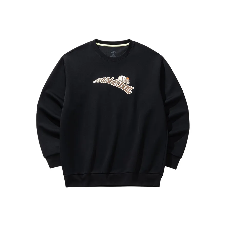 ANTA Основной черный 3 Унисекс Свитшоты