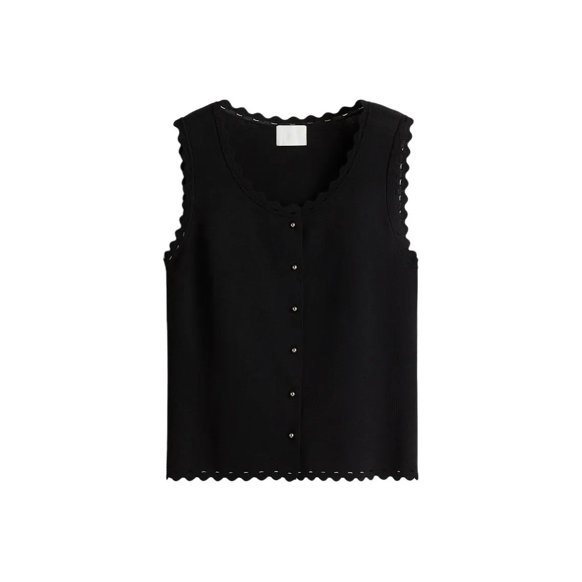 H&M Черные Женские Жилеты