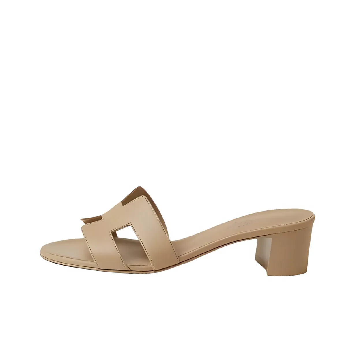 HERMES Oasis Slide Slippers Women's Brown