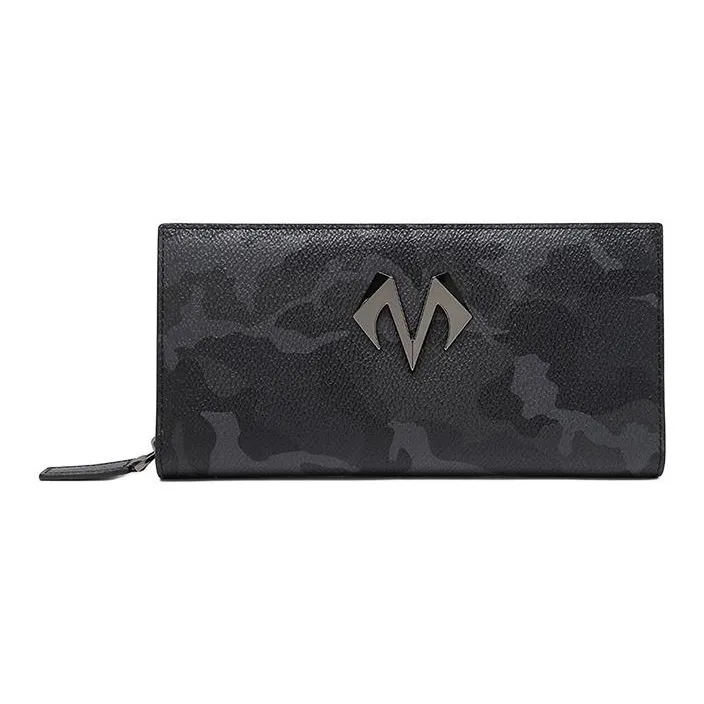 BABAMA ПВХ Множественные слоты для карт Длинный Кошелек Мужской