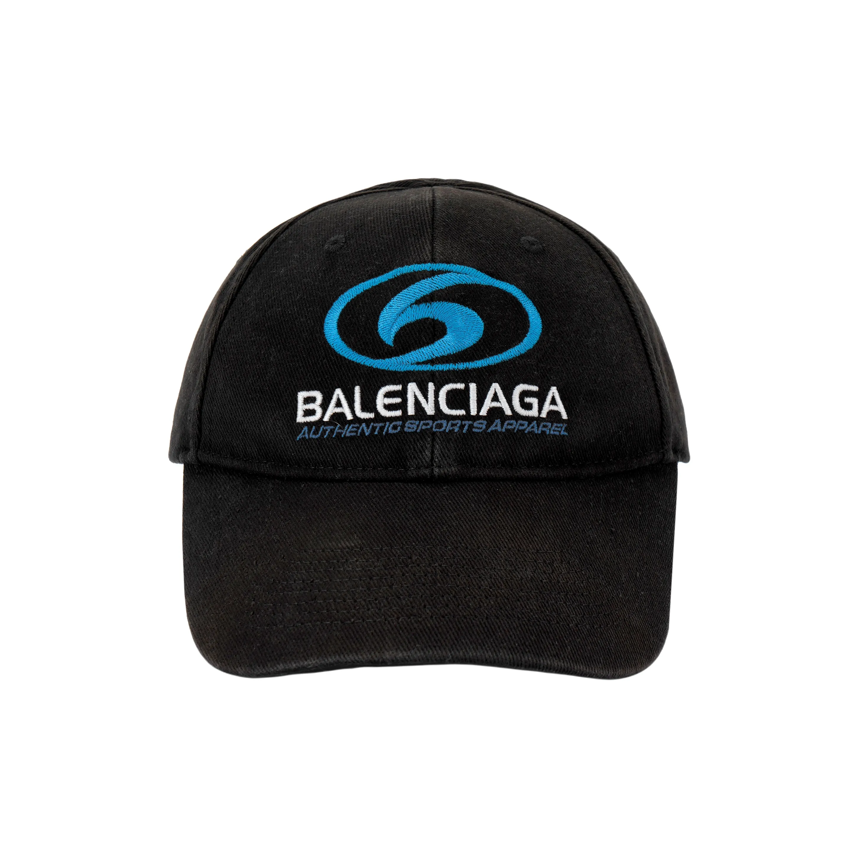 Balenciaga Хлопковая саржа Кепки Мужской Черный