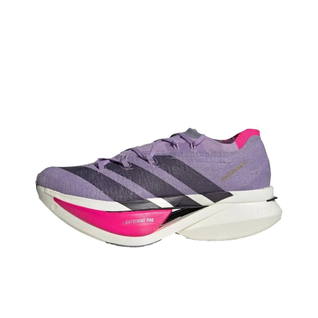 Adidas Adizero Prime X 3,0 Strung Беговые кроссовки Унисекс Фиолетовый