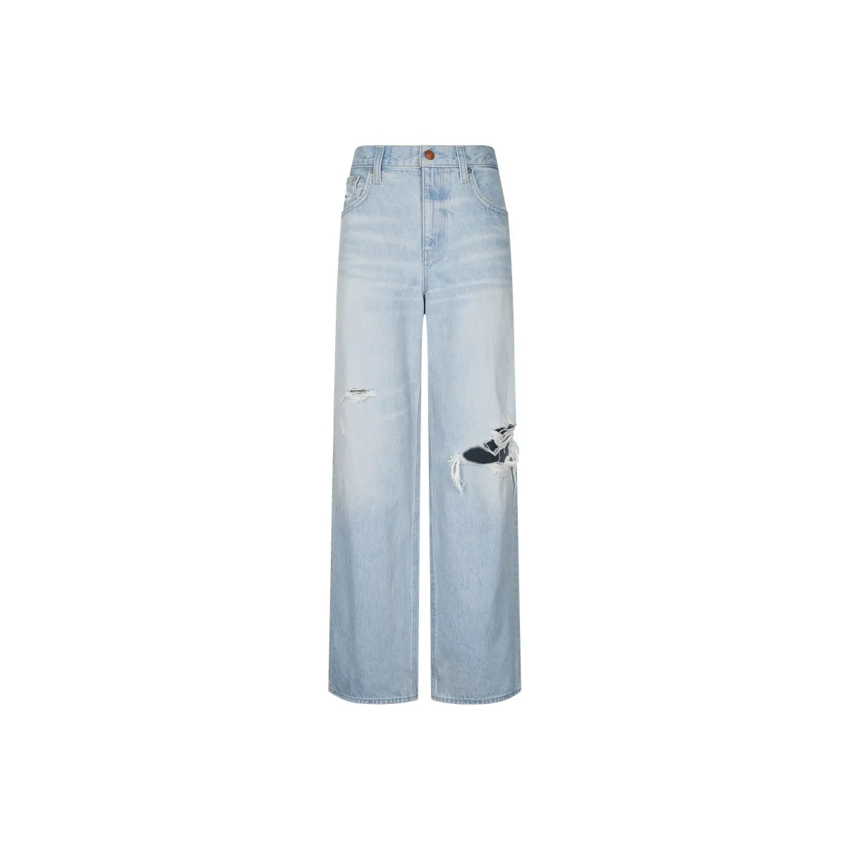 Calvin Klein 0SK Джинсовый Светло-Синий Женские Джинсы