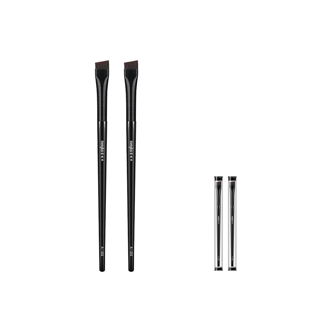 Monalis Лезвие Eyeliner Щетка Макияж Eyebrow Пудра Щетка Кисть Одежда Комплекты Плоская подошва Голова Щетка Eyebrow Щетка