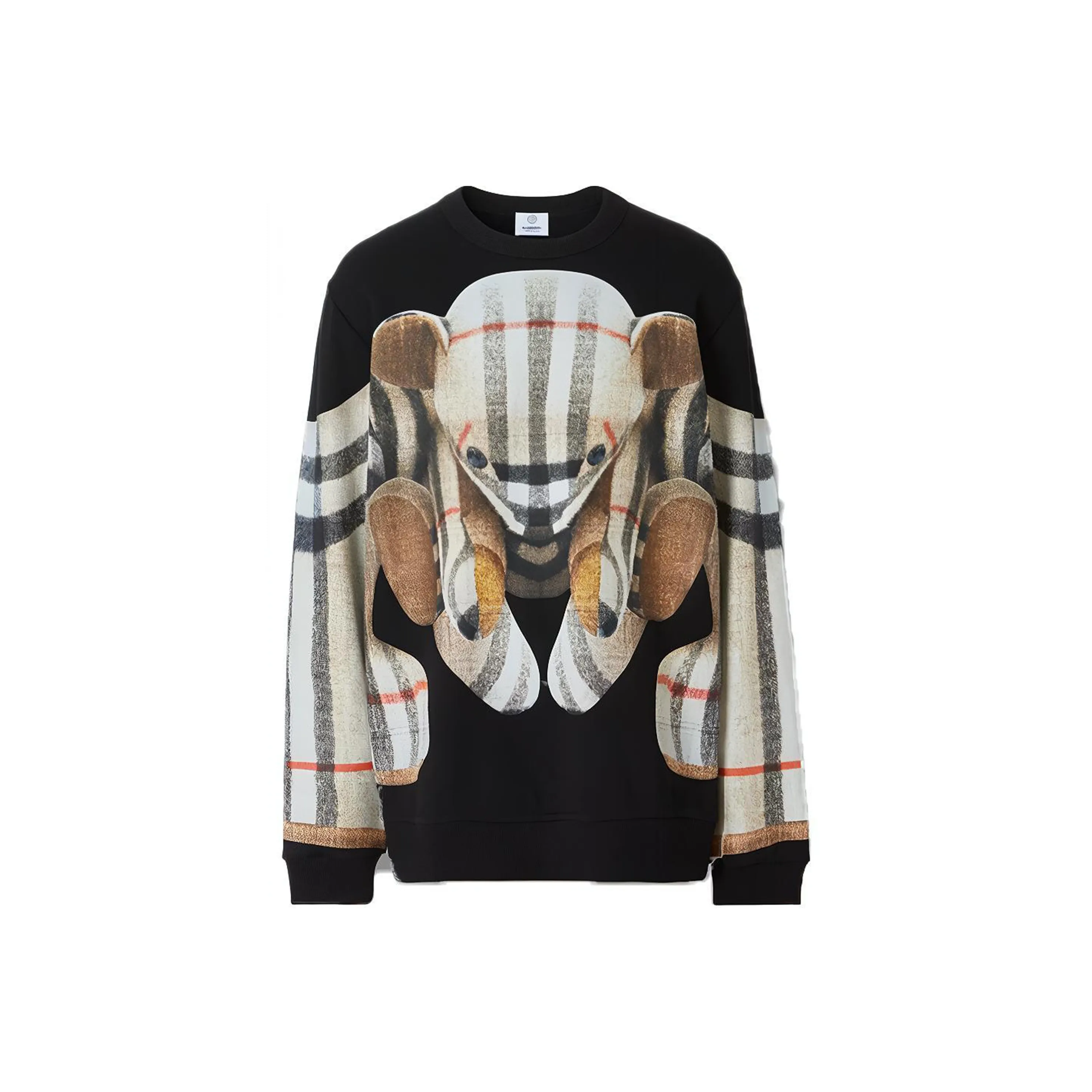 Burberry Thomas Bear Print Cotton Oversized Sweatshirt