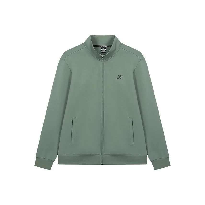 XTEP Повседневная куртка мужская дикая зеленая