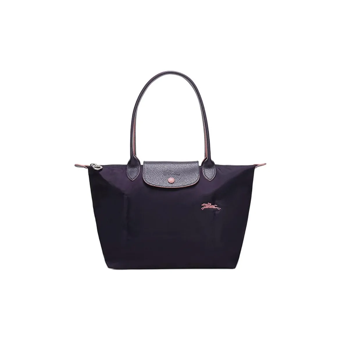 LONGCHAMP Le Pliage Nylon Fabric Shoulder Bag, Shopping Bag, Dumpling Bag, Handbag Tubas Women's Berry Purple