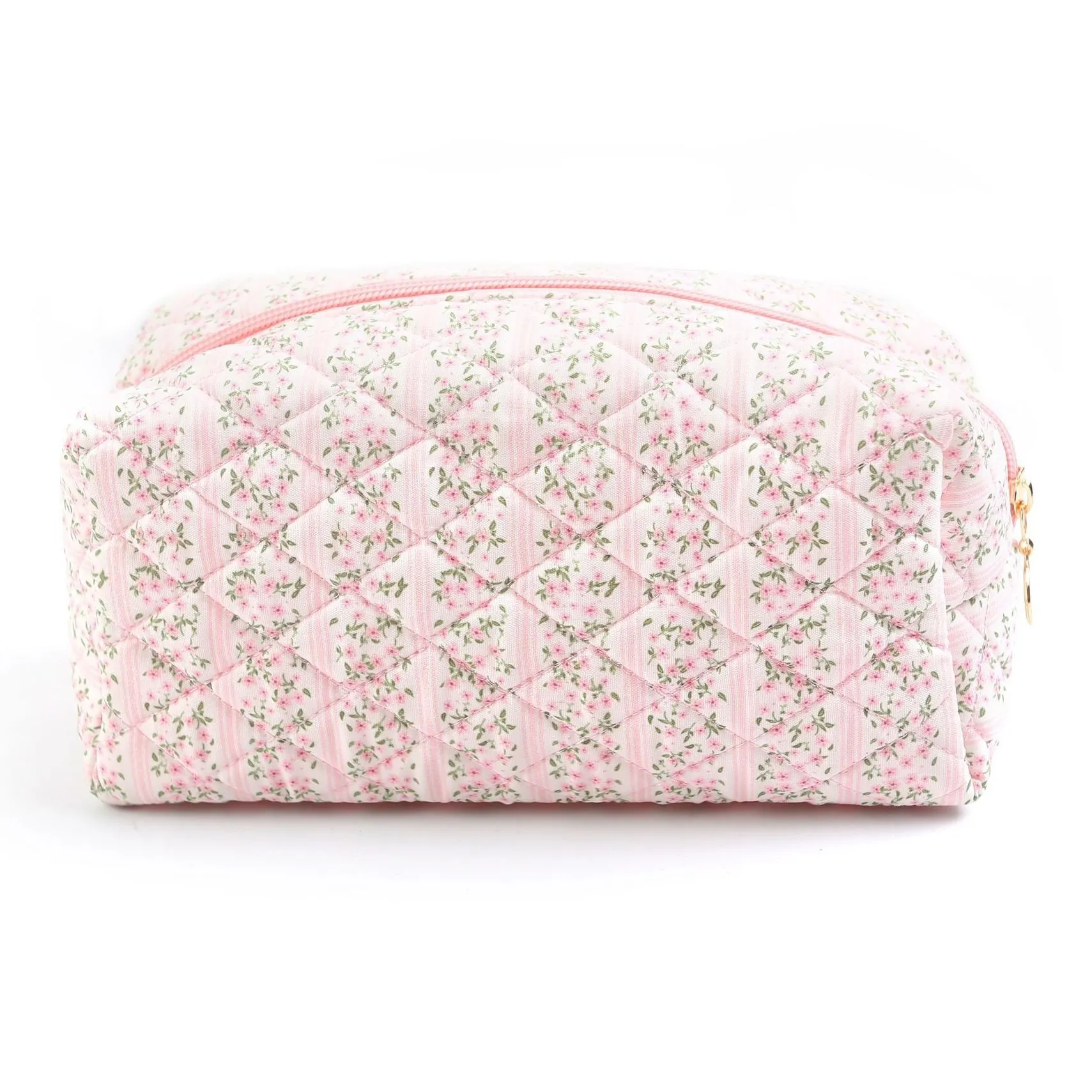 OMGD Хлопковая ткань Маленький Цветочный Косметичка Утепленная Дорожная сумка Стиль Instagram Хранение Устойчивая к пыли