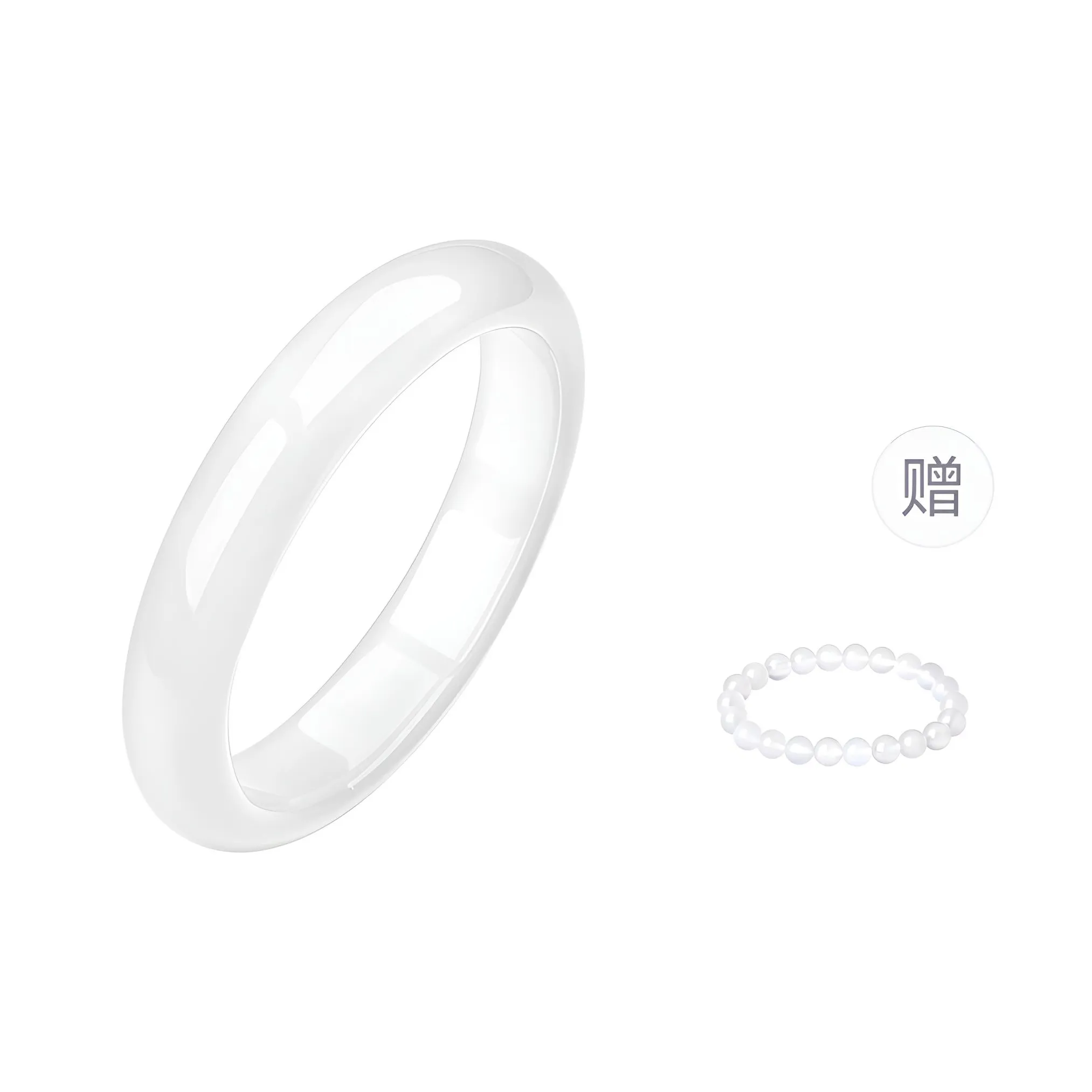 CHOW TAI SENG Chalcedony Bangles Women's