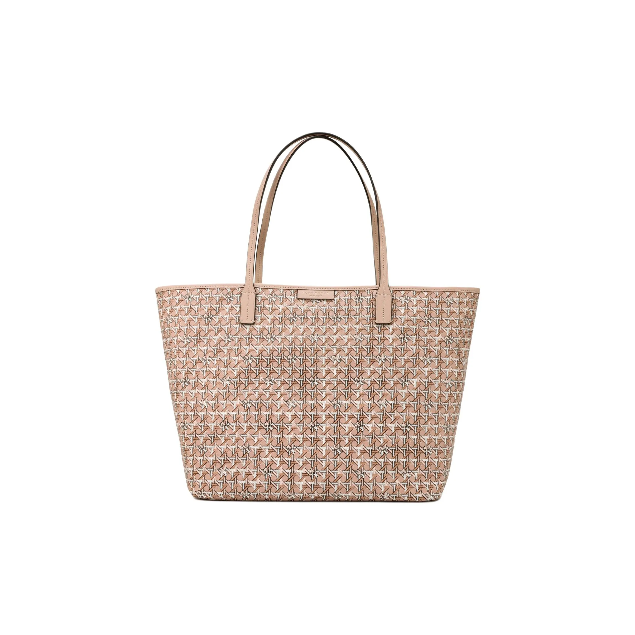 TORY BURCH Canvas Комбо Сумка Tote Сумка Shopping Bag Сумка Сумка через плечо Средняя Женская Peach Pink