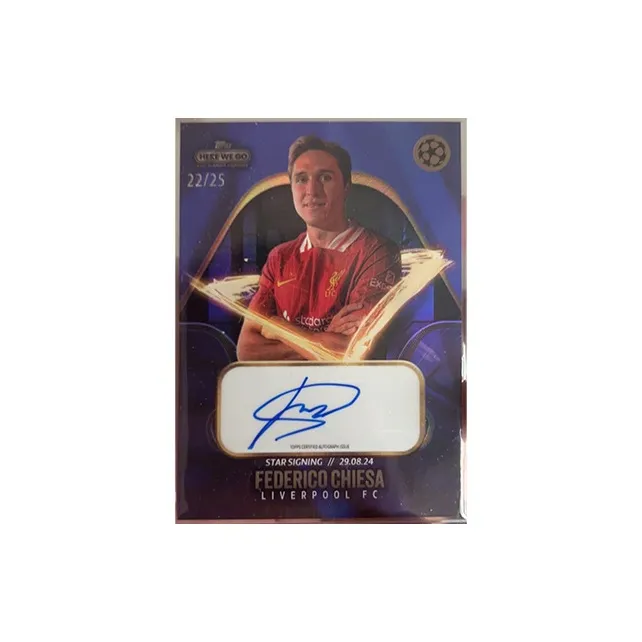 Topps Federico Chiesa 2024 Спортивные Карты 1 Упаковка