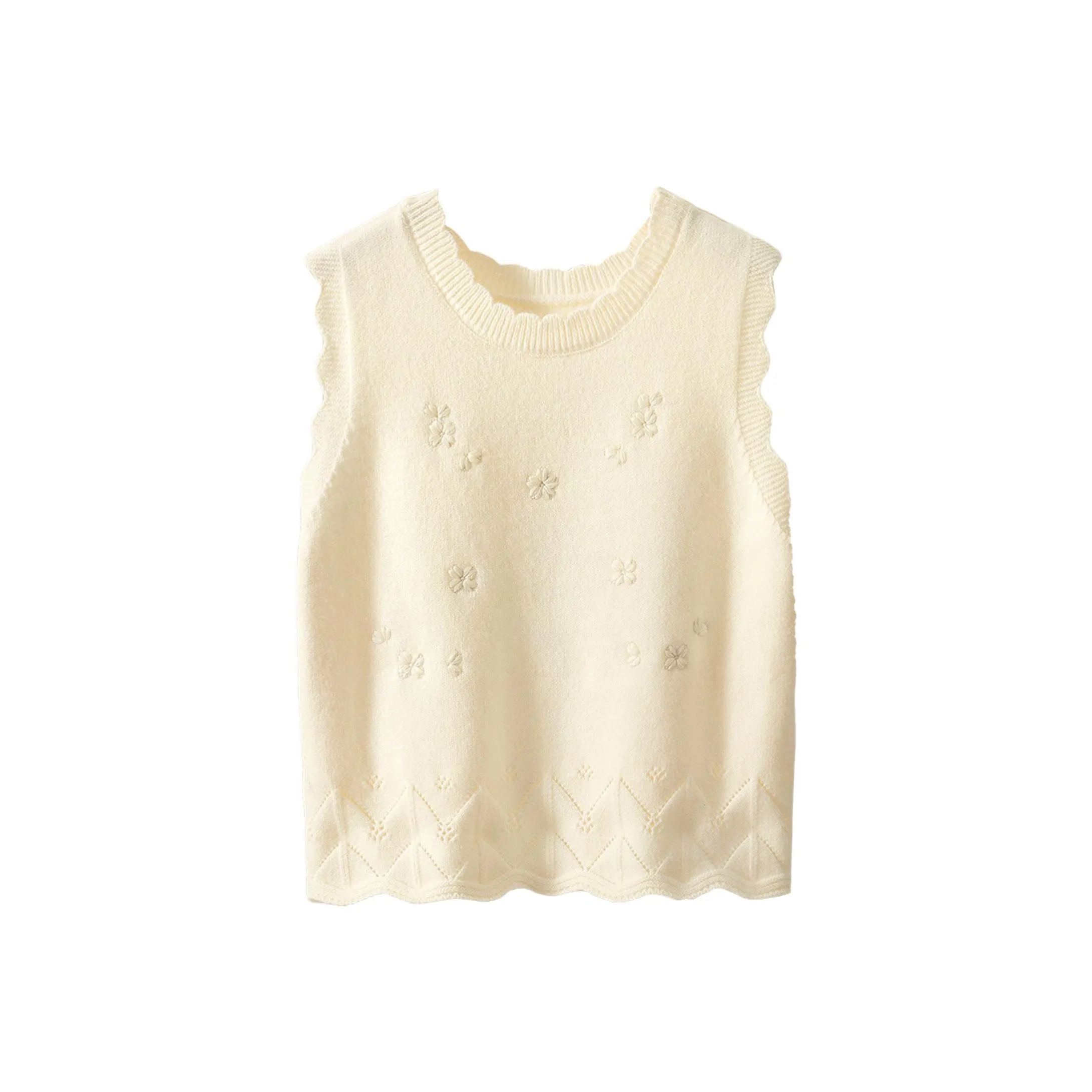 Cypress House Бежевые Женские Жилеты