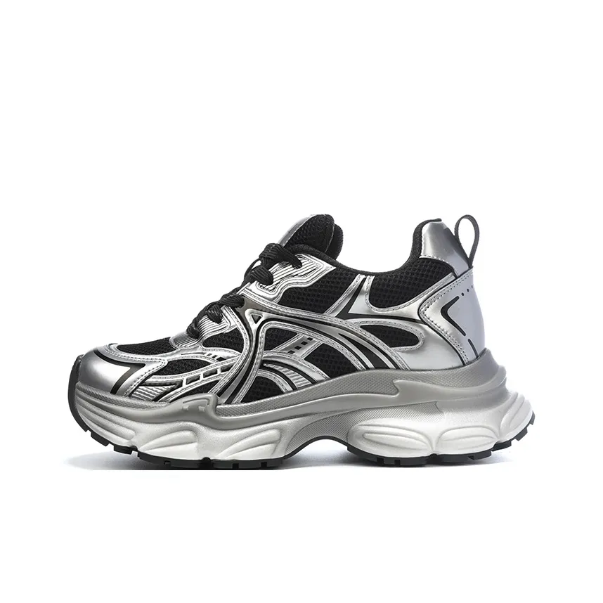 REPUSEN Износостойкие визуально увеличивающие рост Низкие кеды с толстой подошвой Унисекс