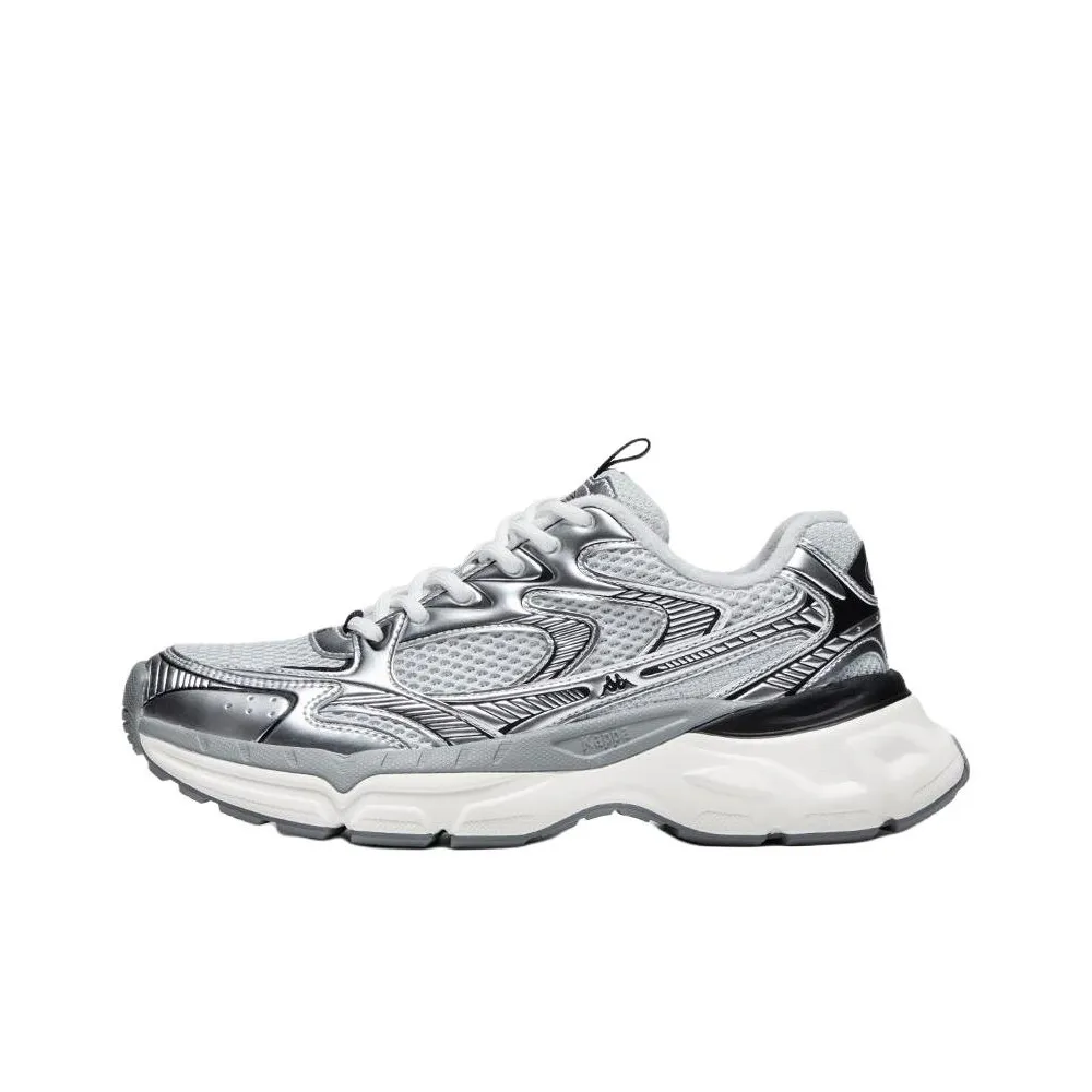 Kappa Hydrogen Track Abrasion Resistant Low Top Running Shoes Unisex Gray