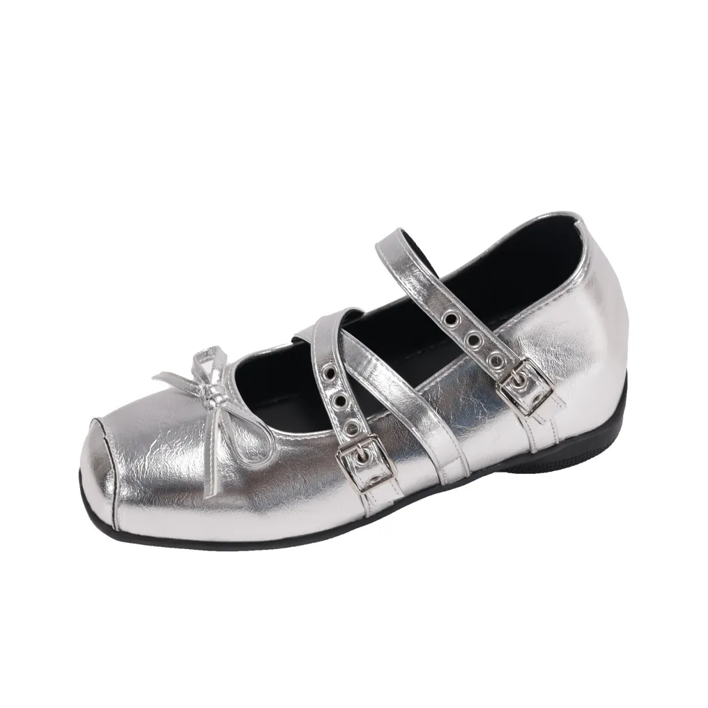 7 SEVFUN Плоская подошва Туфли Мэри Джейн Женские