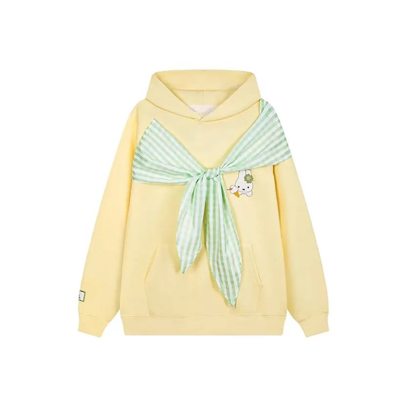 TIBINB Желтый Женские Свитшоты