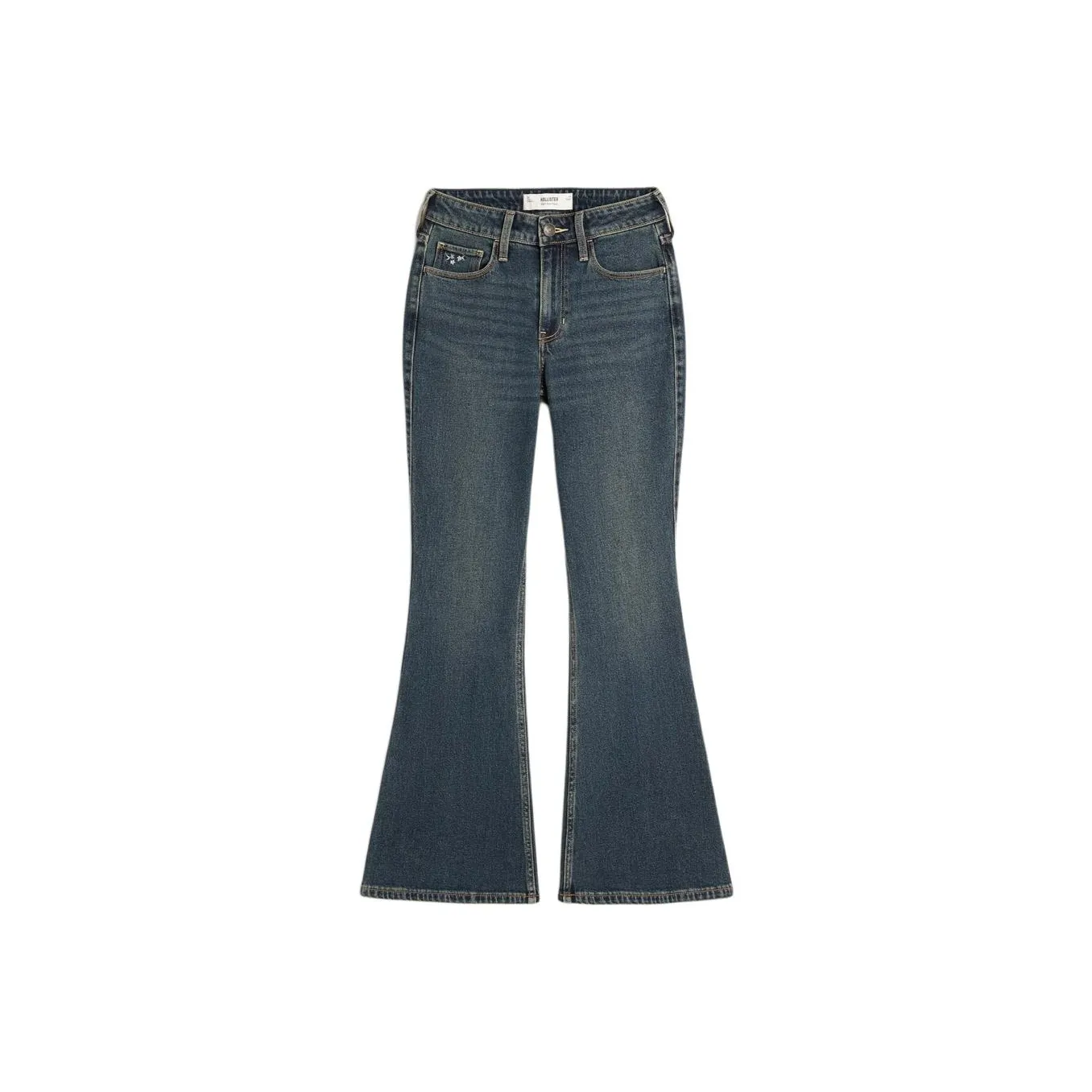 Hollister Blue Women's Jeans Hollister Синий Женские Джинсы