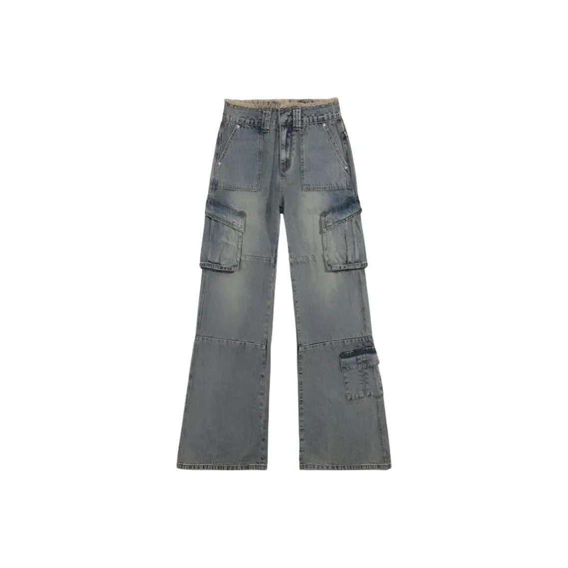 DANCANG Blue Women's Jeans DANCANG Синий Женские Джинсы