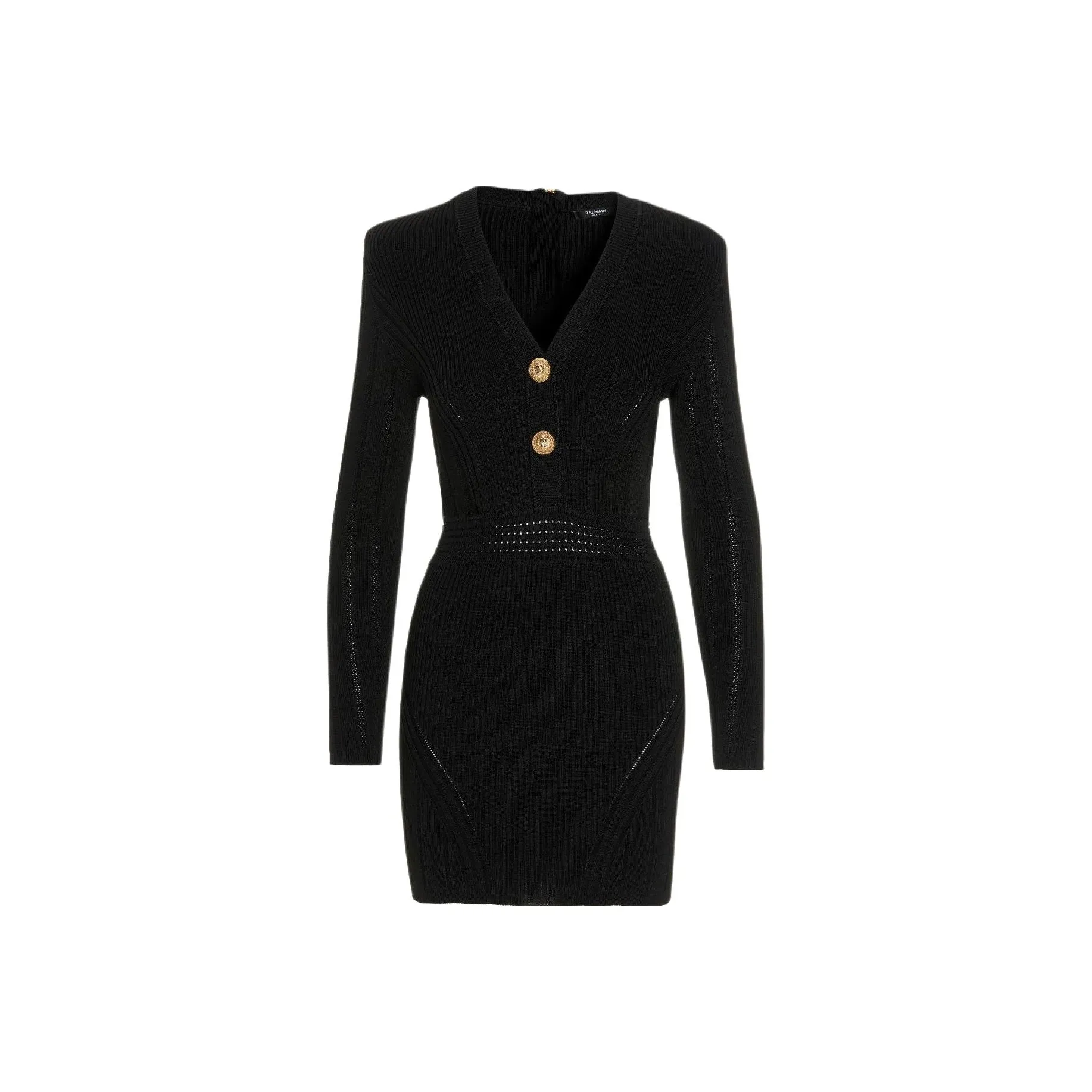 BALMAIN Ribbed knit Mini Dress