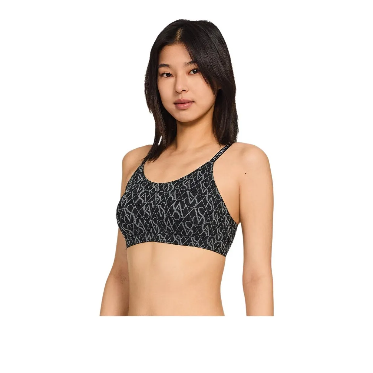 Victoria's Secret Bra Women's Black Color Block