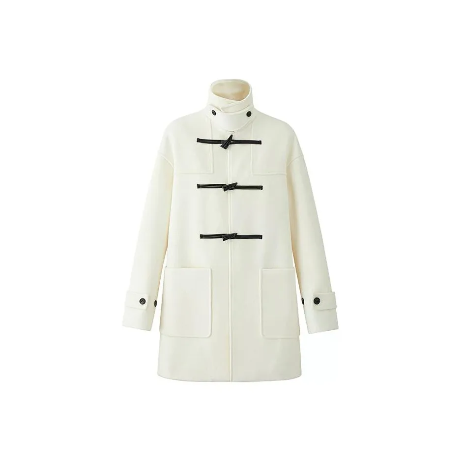 La Lune Du Ciel Бежевый Женское Пальто