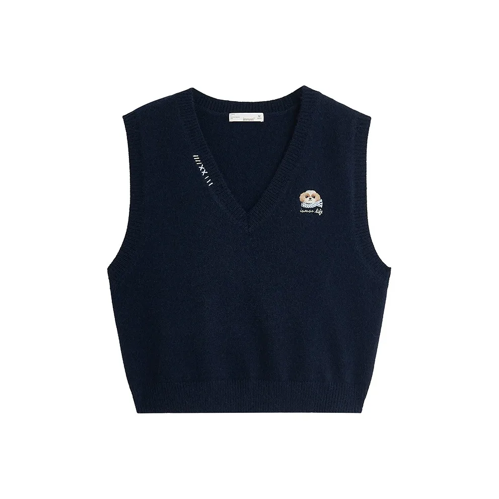 Inman Премиум Облегающий крой Укороченный Пре Осенний Легкий Модный Жилет Для Прохладного Сезон Женские