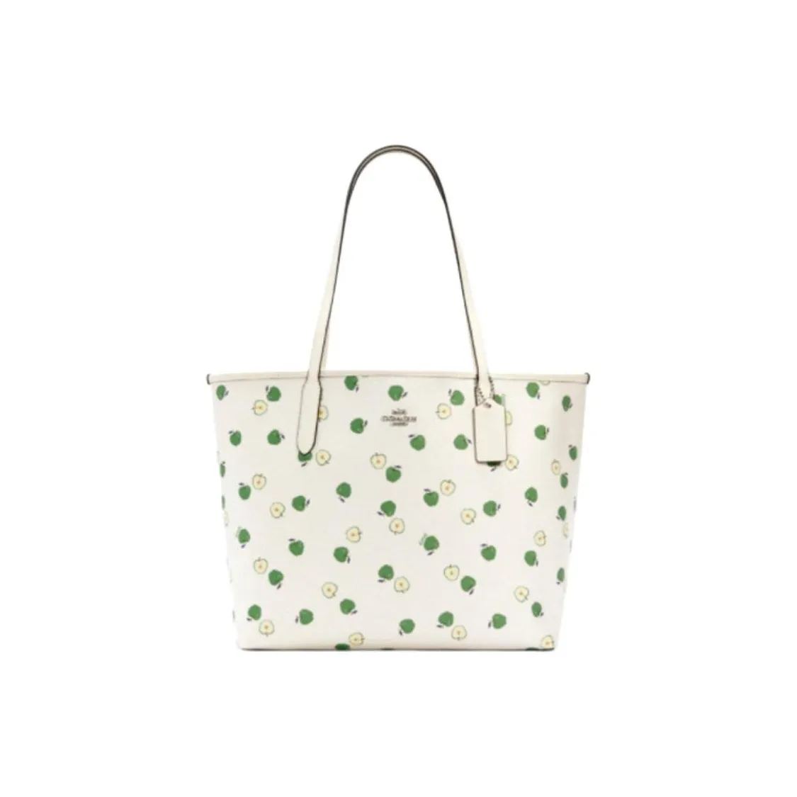 COACH Городская сумка из ПВХ сумка для покупок сумка через плечо большая женская циановая