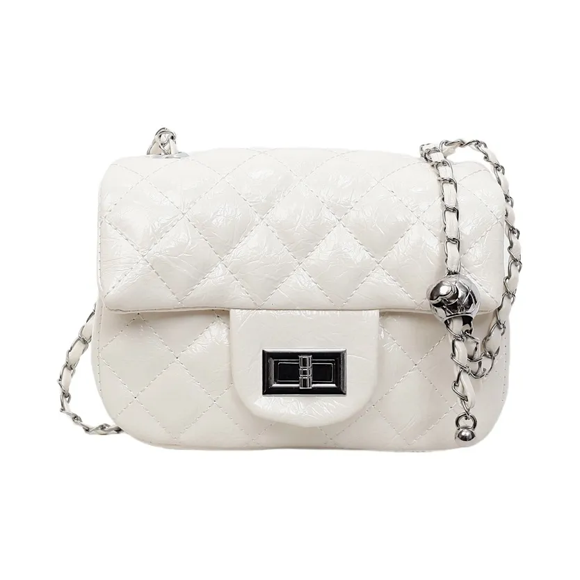 CAREELL ПУ (полиуретан) Сумка через плечо Сумка на плечо Женская Белая Серебряная Черная Розовая