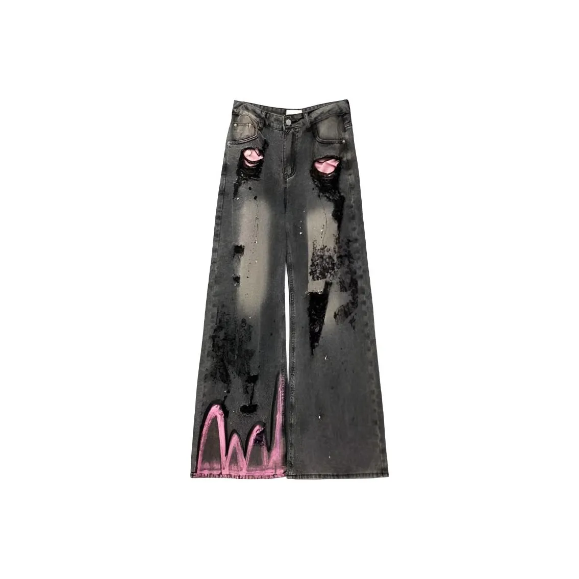 DANCANG Серые Женские Джинсы