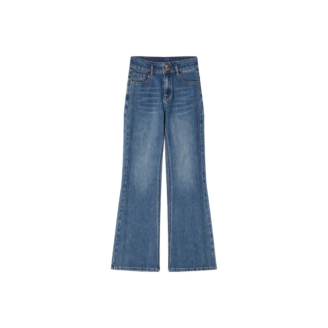 XIANGYING Морской синий Женские Джинсы